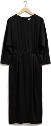 & Other Stories Long Sleeve Dress in Black at Nordstrom Rack, Size 12