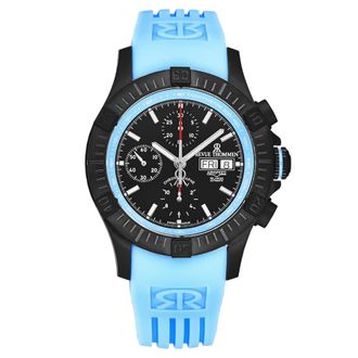 Revue Thommen Air speed Chronograph Black Dial Mens Watch 16071.6675