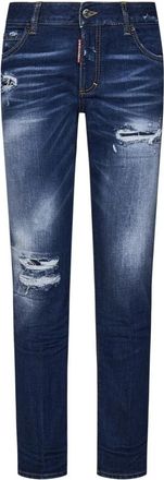 Dsquared2 Jennifer Jeans - Dames - Slim Fit Jeans - Blauw - S - Katoen - Jeans