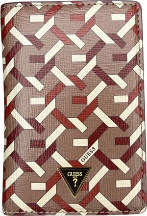 Guess Portacarte - Heren - Portefeuilles - Bruin - ONE Size - Leer - Accessoires