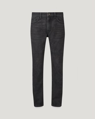 Belstaff Giacca Da Moto Poplar Uomo Misto Cotone e Cordura Nero D&eacute;lav&eacute; W29l30