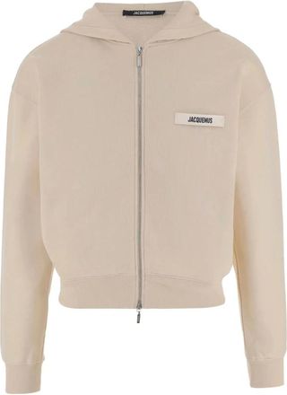 Jacquemus Hombre, Sudaderas, Beige, Talla: L
