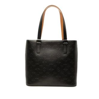 Louis Vuitton Pre-owned Tote Bags, female, Black, Size: ONE SIZE Pre-owned Monogram Mat Stockton