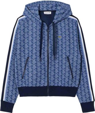 Lacoste Monogrammed Jacquard Hoodie