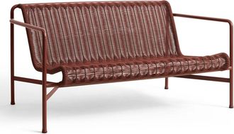 HAY Palissade Cord Lounge Sofa, iron red