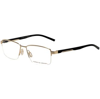 Porsche Design Mens 58 mm Gold Opticals