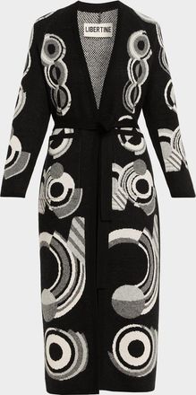 Libertine - Libertine Sonia Long Belted Cashmere Cardigan