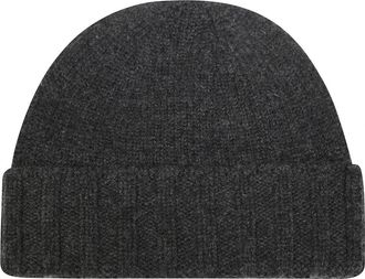 Drumohr Cuffia Rasata Cachemire - Heren - Accessoires - Grijs - Maat: 46 CM Kasjmier
