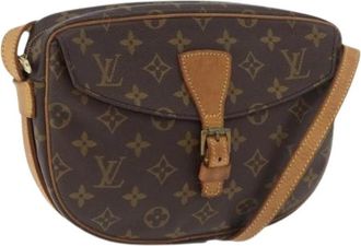 Louis Vuitton Pre-owned Monogram Schoudertas - Dames - Vintage Schoudertas - Bruin - ONE Size - Leer - Vintage
