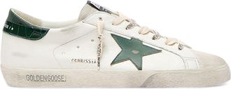 Golden Goose Low-Top Sneakers with Contrasting Star Detail