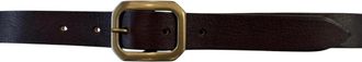 Alberto Luti Leren Riem - Heren - Riemen - Bruin - 110 CM - Leer - Accessoires