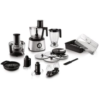 Philips Robot De Cocina 6 En 1 Hr7778/00 - 1300 W - 3,4 L - Acero Inoxidable