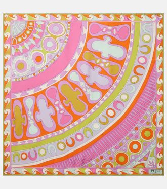 Pucci Foulard in twill di seta con stampa