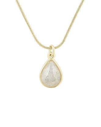 Electric Picks 14K Plated Raindrop Necklace