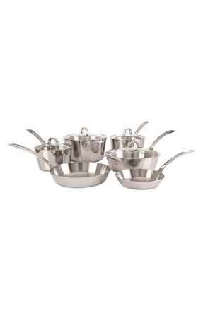 Viking Contemporary 10-Piece 3-Ply Cookware Set in Stainless Steel at Nordstrom