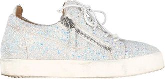 Giuseppe Zanotti Womens Canvas May London Sneaker (Authentic Pre-Loved)