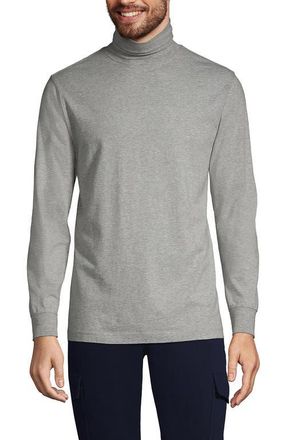 Lands End Super-T Turtleneck in Gray Heather at Nordstrom, Size Large
