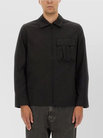 Belstaff buttoned front pocket long sleeve jacket
