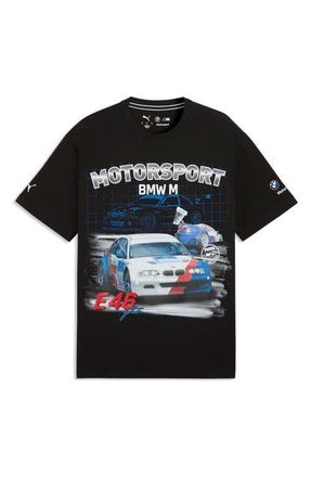 Puma BMW M Motorsport Cotton Graphic T-Shirt in Puma Black at Nordstrom, Size Xx-Large