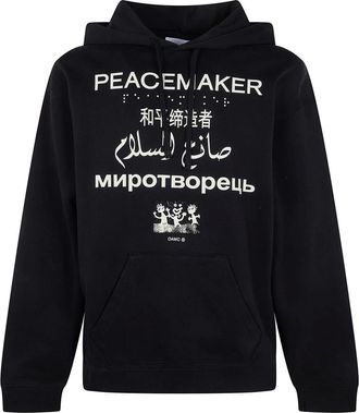 OAMC Oamc, Heren, Sweatshirts & Hoodies, Zwart, Maat: M Katoen