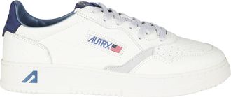 Autry White Medalist Low Leather Sneakers