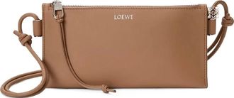 Loewe Crossbodytas met logoprint - Beige