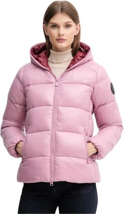 Save The Duck Lois Jacket - Dames - Winterjassen - Roze - S - Leer - Jassen