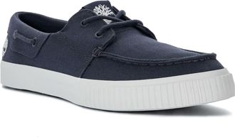 Dune London Timberland Mens Mylo Bay Boat - Lace-Up Low Trainer - Navy Canvas - Size UK 11
