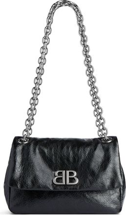 Balenciaga (WMNS) Balenciaga Monaco Mini Bag Black 7929772AASA1000