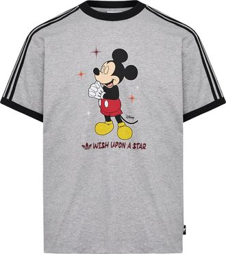 adidas x Disney Mickey Mouse Wish T-Shirt Asia Sizing Grey KT7775