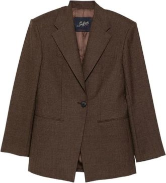 Seafarer Astro Blazer - Jackets - Mujer - Marr&oacute;n - S
