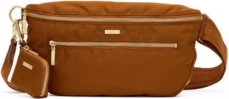 Hammitt Hammitt Charles Crossbody Amber Nylon Gold Lrg