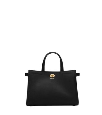Burberry Black Check Cotswolds Small Tote