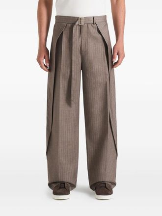 Manière De Voir Pantaloni sartoriali Charles - Marrone
