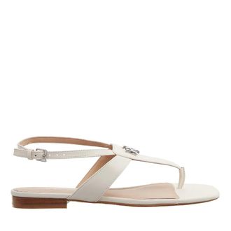 Lauren Ralph Lauren Sandalen - Everley Sandals Flat Sandal - Gr. 40 (EU) - in Creme - f&uuml;r Damen