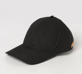 J.W.Anderson Cappello da baseball in gabardine di cotone con logo ricamato