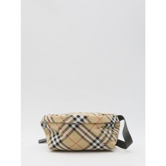 Burberry Check Logo Fanny Pack