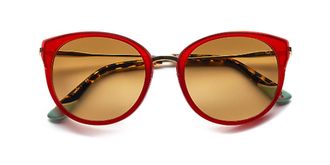 Etnia Barcelona Ifara 21 Sun Polarized RDGD Womens Sunglasses Red Size 54
