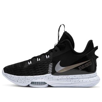 Nike LeBron Witness 5 Black Metallic Silver CQ9380-001