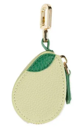 Leith Pear Case Bag Charm in Green Multi- Gold at Nordstrom Rack