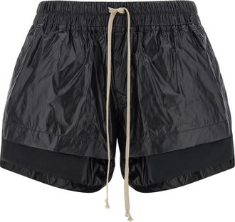 Rick Owens Black Fog Boxers shorts