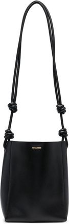 Jil Sander Giro leather crossbody bag - women - Calf Leather - OS - Black