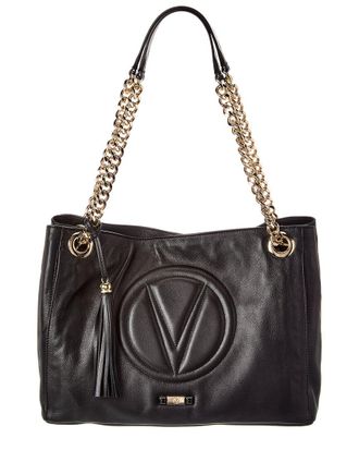 Mario Valentino Valentino By Mario Valentino Verra Signature Leather Shoulder Bag