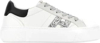 Hogan Crosswind Sneakers - Dames - Sneakers - Wit - 38 EU - Leer - Schoenen