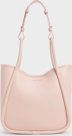 Charles & Keith Mini Lyla Tubular Tote Bag