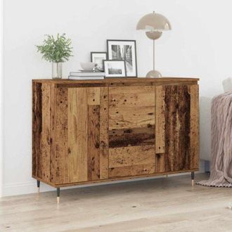 vidaXL Credenza Legno vecchio 101.5 x 35 x 70 cm Legno multistrato - Vidaxl