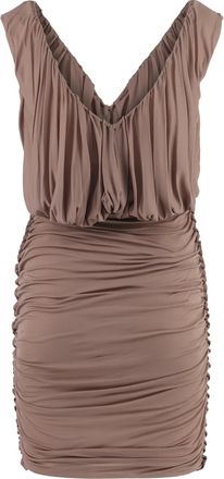 Saint Laurent Womens Dress - Rose Gold - Size EU 38 (Womens)