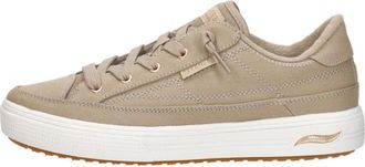Skechers Arch Fit Arcade - Meet Ya There - Dames - Sneakers - Beige - 40 EU - Schoenen