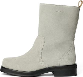 Soulland Delaware Boots - Heren - Enkellaarsjes - Grijs - 42 EU - Leer - Schoenen