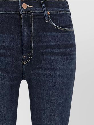 Mother denim mid-rise flared jeans